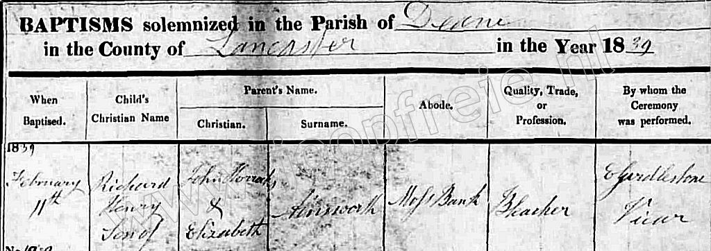 Klik voor foto in apart venster 95_doop_richard_henry_ainsworth_1839.jpg