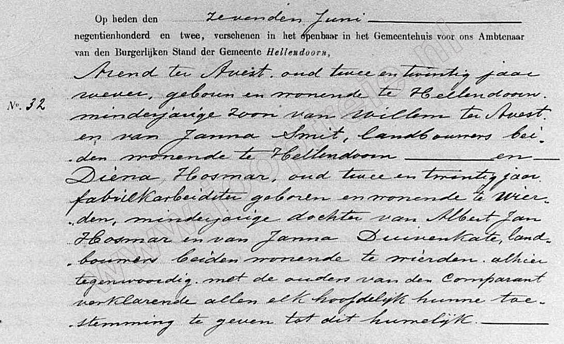 Klik voor foto in apart venster 169_huwelijk_avest-hosmar_1902-1.jpg