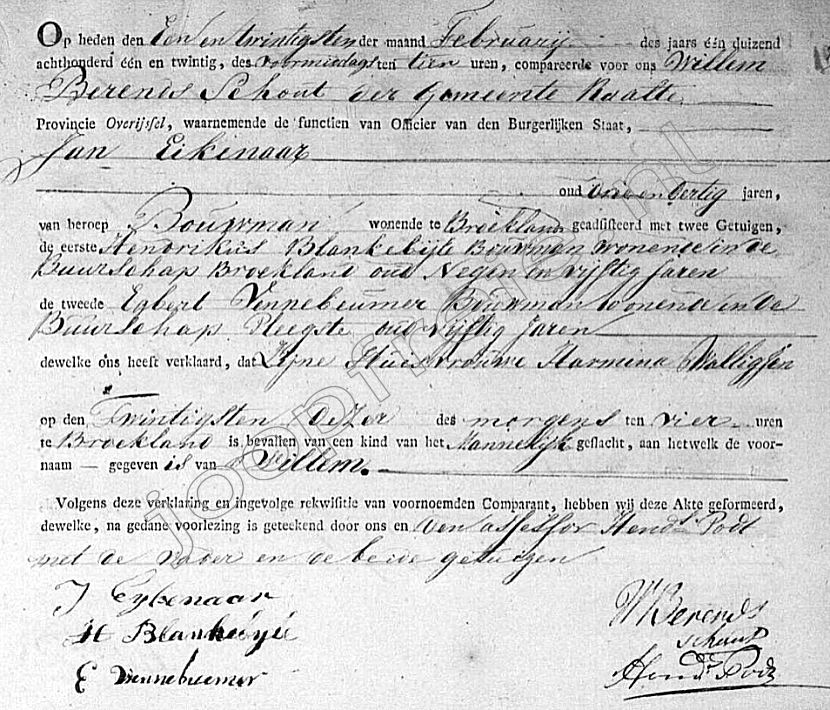 Klik voor foto in apart venster 3_doop_willem_eikenaar_1821.jpg