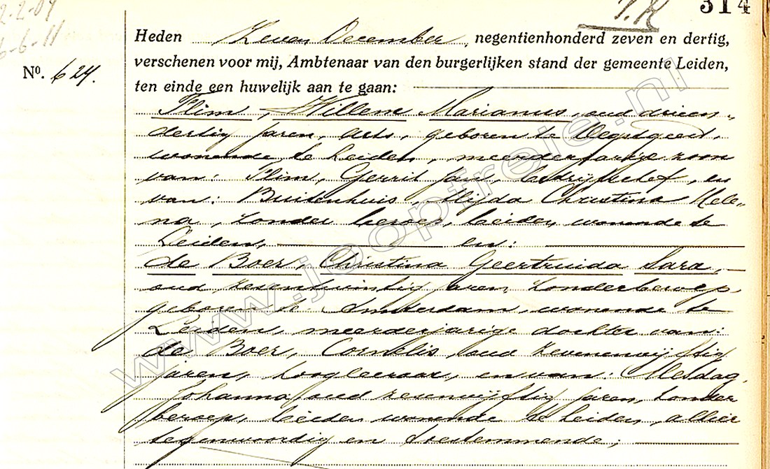 Klik voor foto in apart venster 86_huwelijk_flim-de_boer_1937-1.jpg