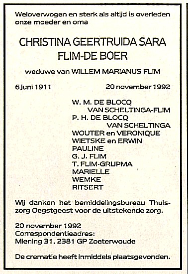 Klik voor foto in apart venster 87_overlijden_flim-de_boer_leidsch_dagblad_25111992.jpg