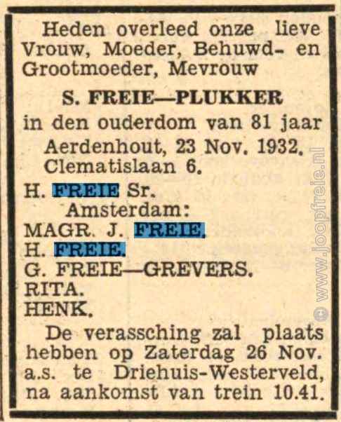 Klik voor foto in apart venster 233_stientjeplukker_overlijdensadvertentie_1932.jpg