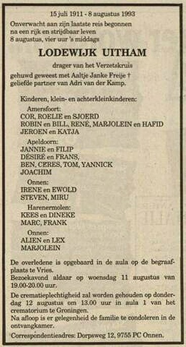 Klik voor foto in apart venster 4045_overlijdensadvertentie_lodewijk_uitham_1993.jpg
