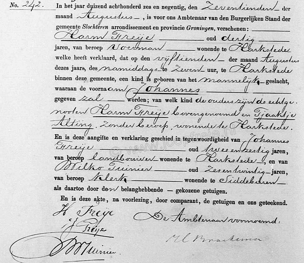 Klik voor foto in apart venster 4073_johannesfreije_1896.jpg