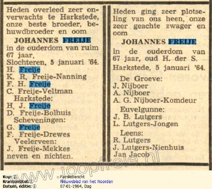 Klik voor foto in apart venster 4073_johannesfreije__1964_krant-1.jpg