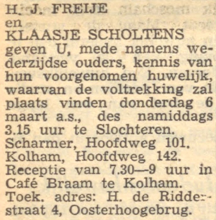 Klik voor foto in apart venster 4079_huwelijkadvertentie_nieuwsblad_van_noorden_01031958.jpg