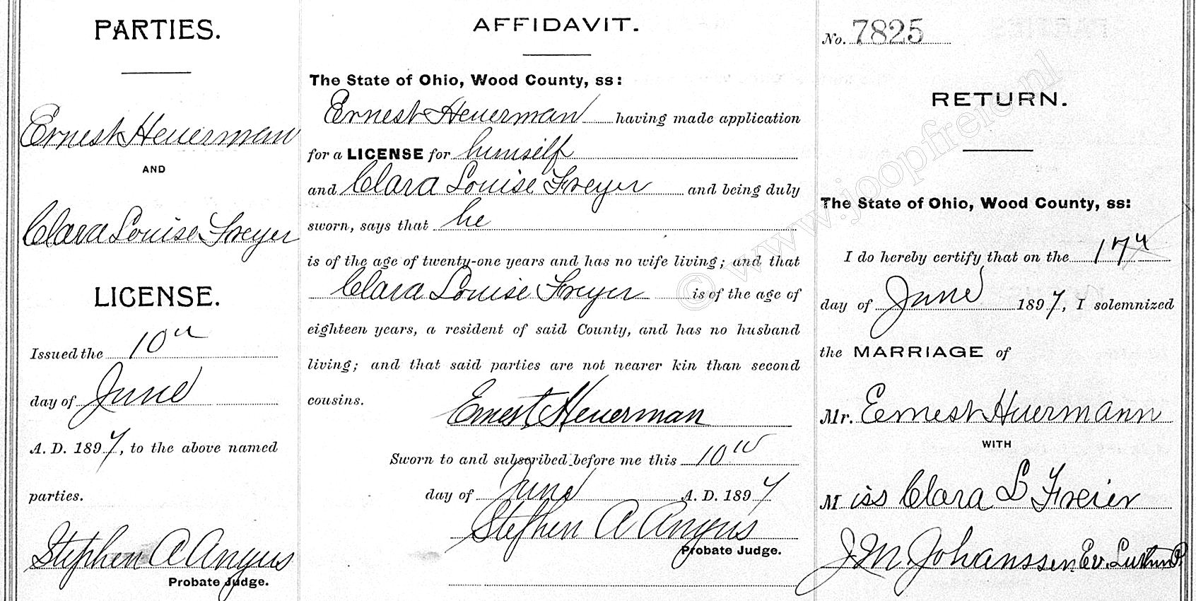 Klik voor foto in apart venster 4307_huwelijk_heuerman_-_freier_1897.jpg