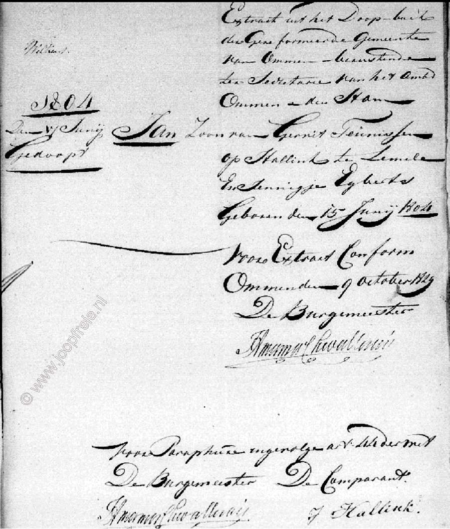 Klik voor foto in apart venster 156_janhallink_geboorte-extract.jpg