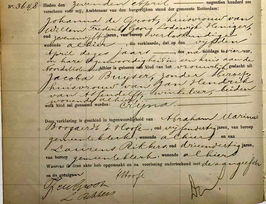 Klik voor foto in apart venster 16_geboorte_crijna_van_assendelft_1906.jpg