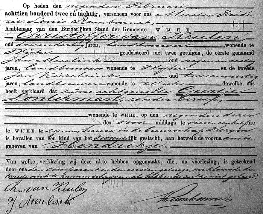 Klik voor foto in apart venster 71_geboorte_hendrikje_van_keulen_1882.jpg