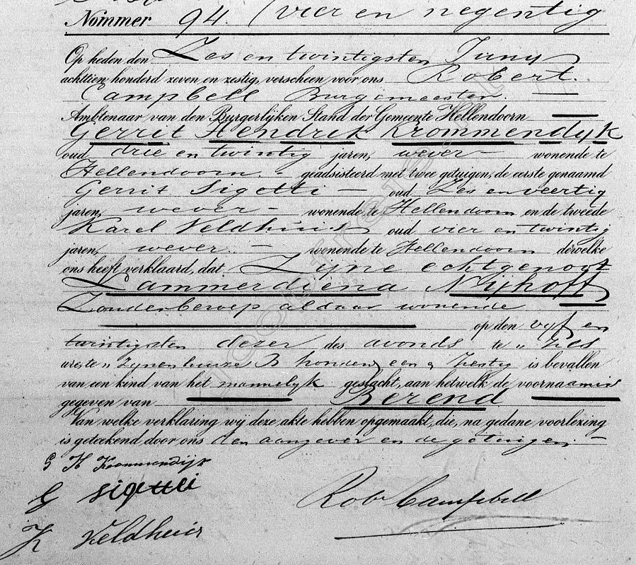 Klik voor foto in apart venster 261_geboorte_berend_krommendijk_1867.jpg