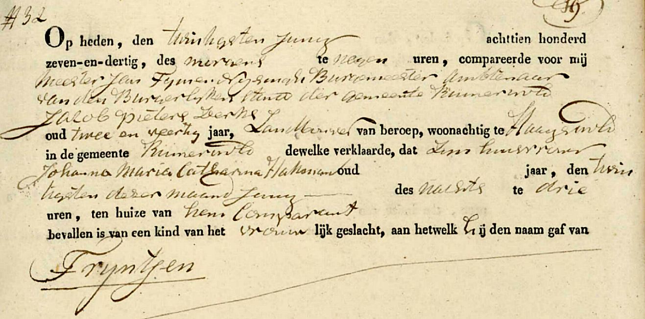 Klik voor foto in apart venster 420_geboorte_trijntje_derks_1837.jpg