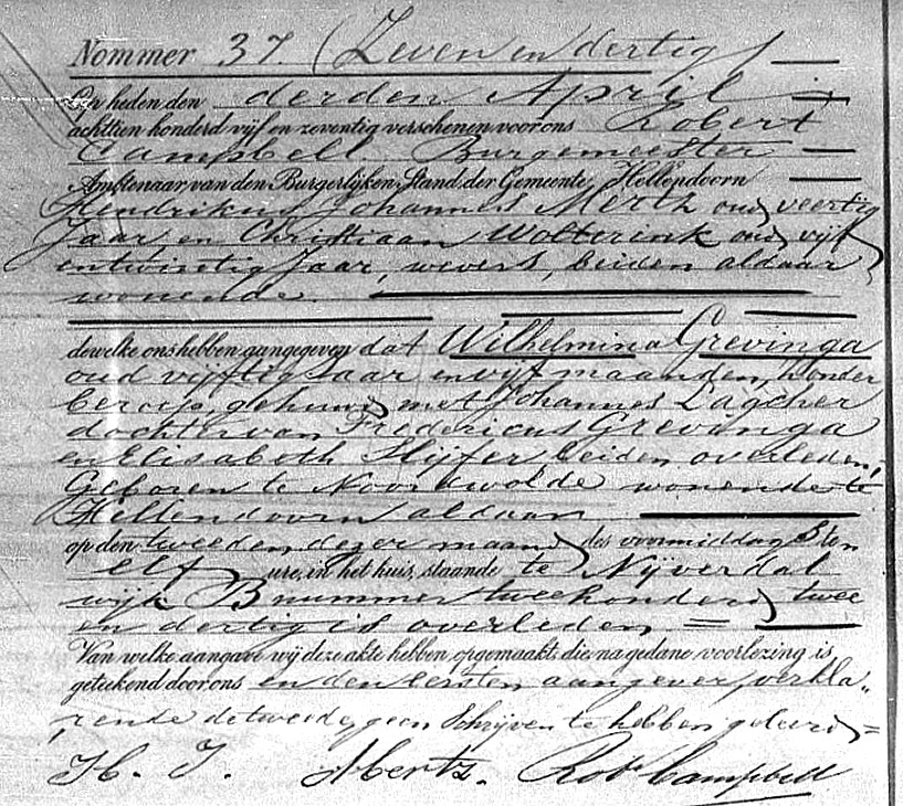 Klik voor foto in apart venster 70_overlijden_wilhelmina_grevinga_1870.jpg