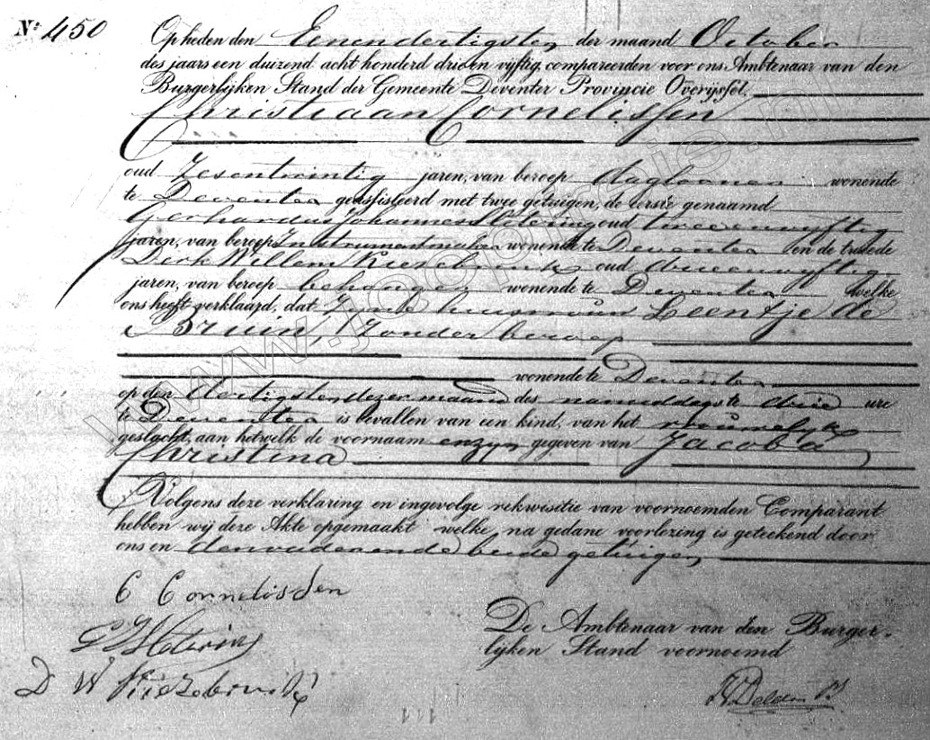 Klik voor foto in apart venster 36_geboorte_jacoba_christina_cornelissen_1853.jpg
