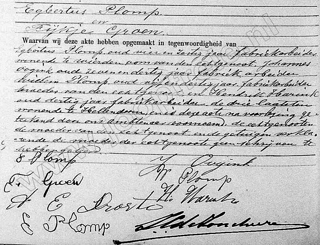 Klik voor foto in apart venster 20_huwelijk_plomp-groen_1905-2.jpg