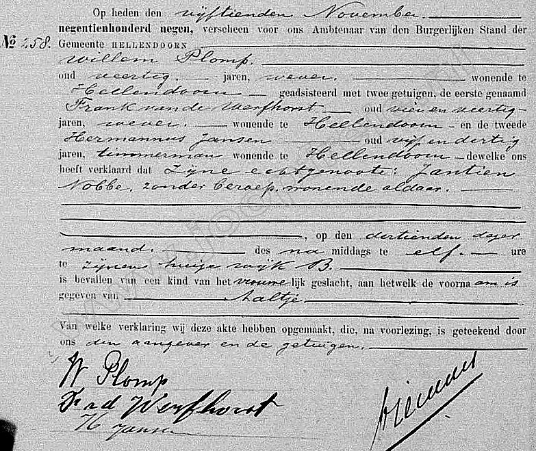 Klik voor foto in apart venster 44_geboorte_aaltje_nobbe_1909.jpg