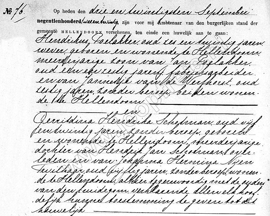Klik voor foto in apart venster 1_huwelijk_poelakker-schotman_1922.jpg