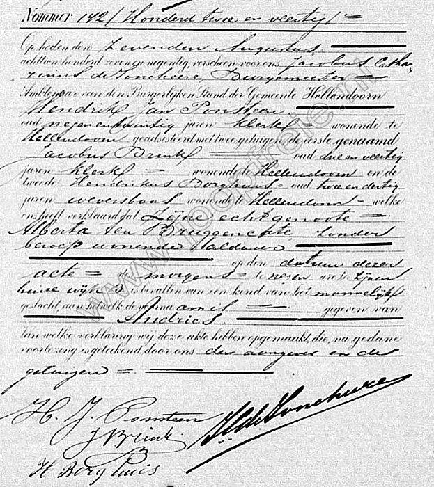 Klik voor foto in apart venster 22_geboorte_andries_ponsteen_1897.jpg