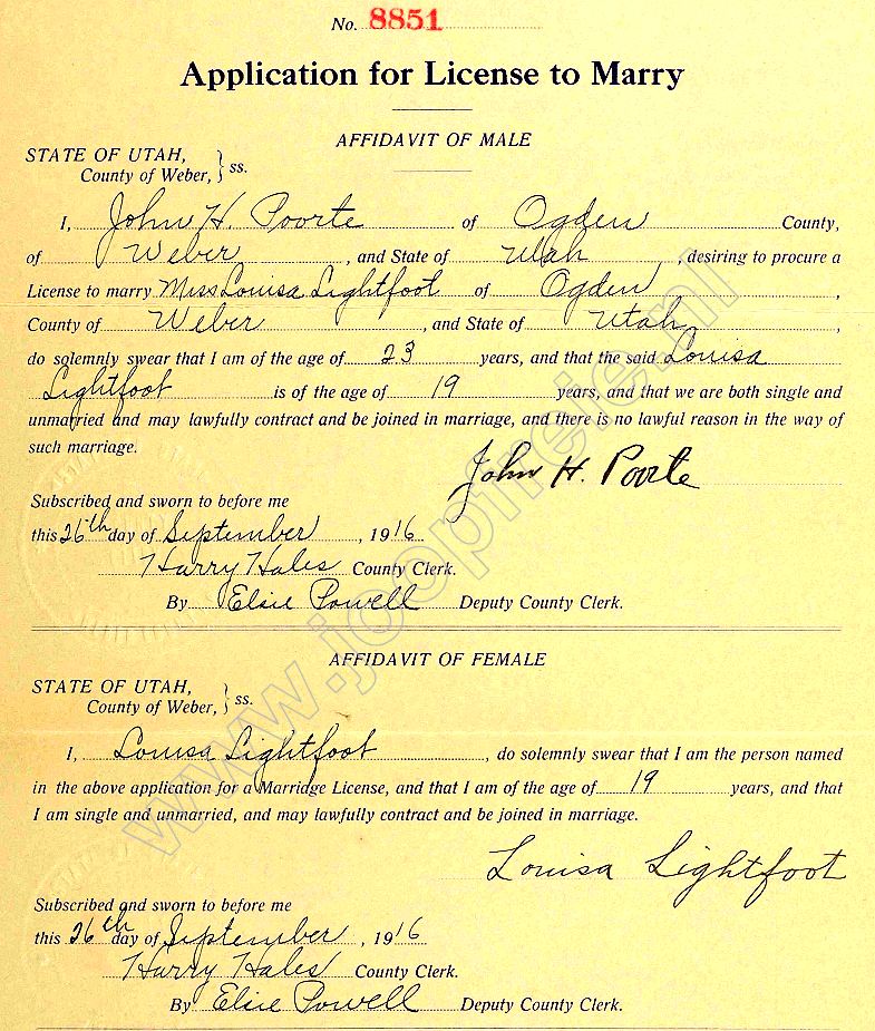 Klik voor foto in apart venster 100_huwelijksinschrijving_poorte-lightfoot_1916.jpg