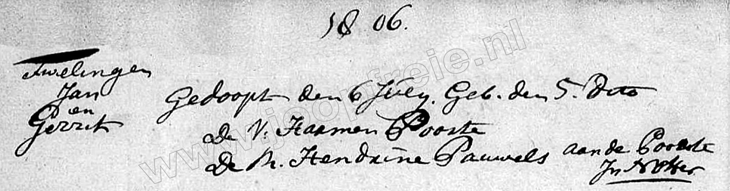Klik voor foto in apart venster 76_doop_gerrit_en_jan_poorte1806.jpg