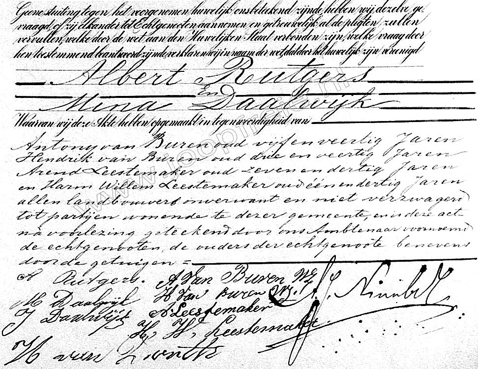 Klik voor foto in apart venster 106_huwelijk_rutgers-daalwijk_1891-2.jpg
