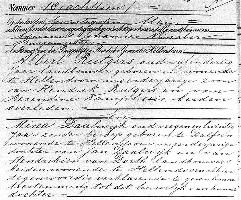 Klik voor foto in apart venster 106_huwelijk_rutgers-daalwijk_1891.jpg
