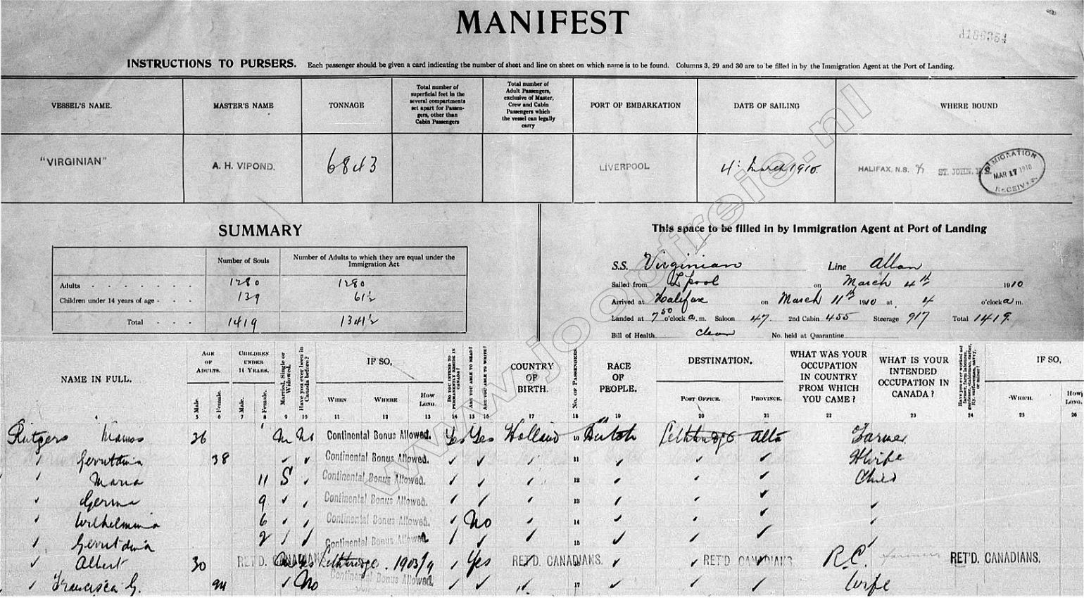 Klik voor foto in apart venster 3_albertrutgers_halifax_1910___broer_mannes_en_familie.jpg
