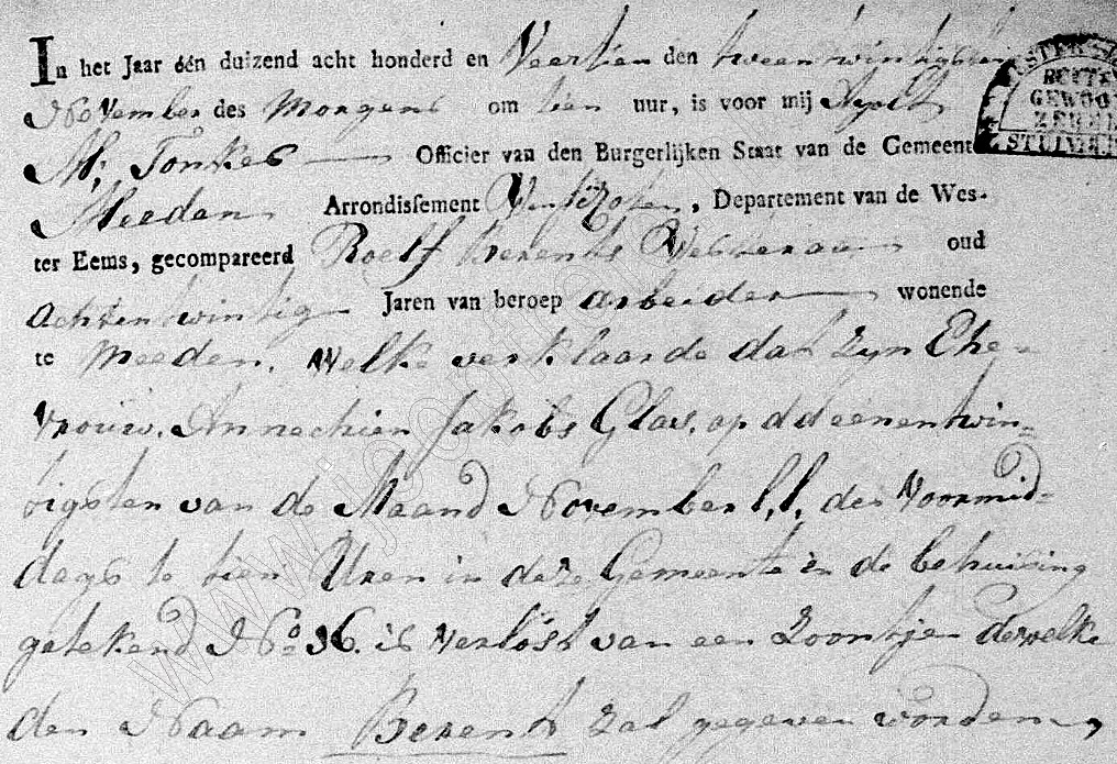 Klik voor foto in apart venster 50_geboorte_berend_westera_1814.jpg